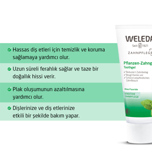 Weleda Bitki Özlü Organik Diş Macunu 75 ml - 3