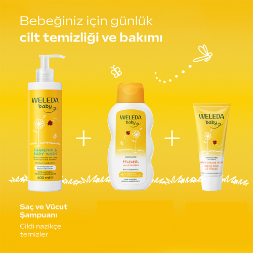 Weleda Calendula (Aynısefa Özlü) Bez Bölgesi Bakım Kremi 75 ml - 8