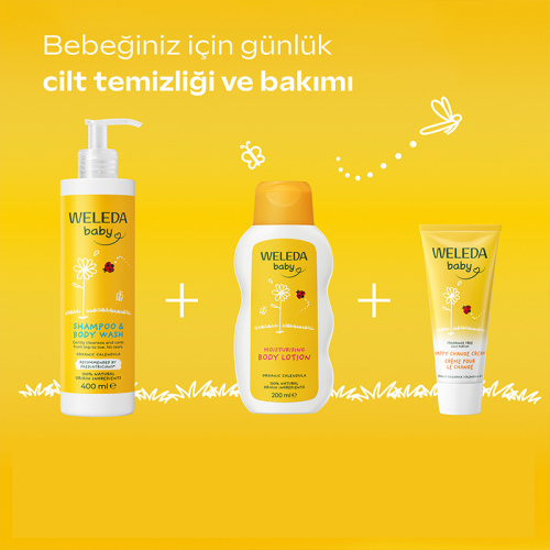 Weleda Calendula Organik Nemlendirici Vücut Losyonu 200 ml - 2