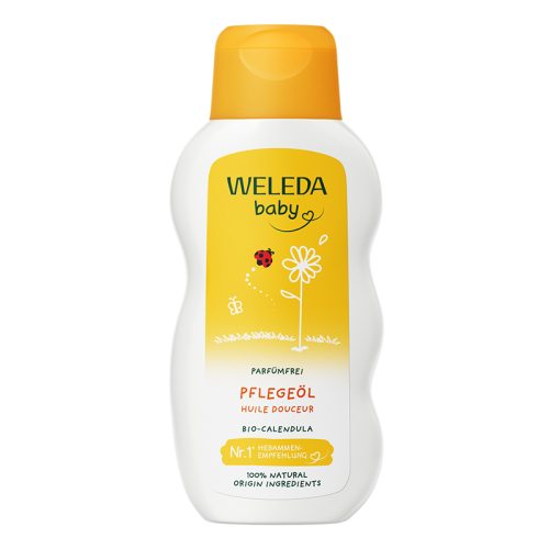 Weleda Calendula Organik Parfümsüz Bebek Yağı 200 ml - Weleda