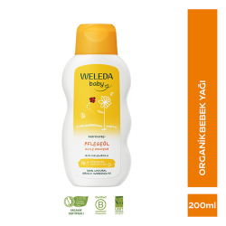 Weleda Calendula Organik Parfümsüz Bebek Yağı 200 ml - 2