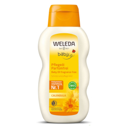 Weleda Calendula Organik Parfümsüz Bebek Yağı 200 ml - 1