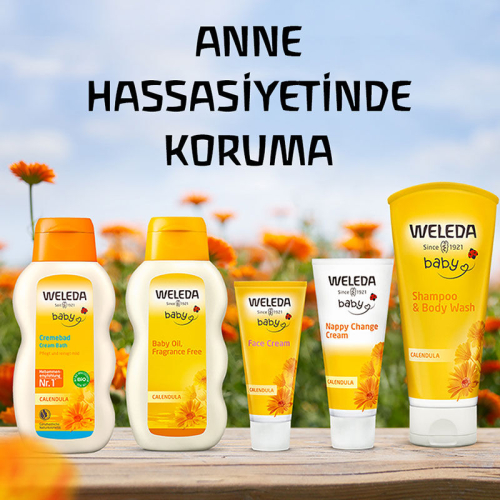 Weleda Calendula Organik Temizleyici ve Nemlendirici Banyo Kremi 200 ml - 11