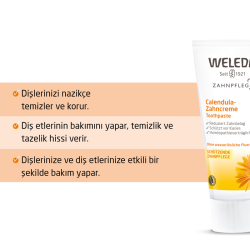 Weleda Calendula Özlü Organik Diş Macunu 75ml - 2
