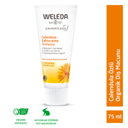 Weleda Calendula Özlü Organik Diş Macunu 75ml - 4