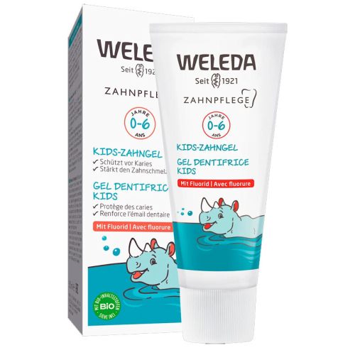Weleda Çocuklar için Florürlü Doğal Diş Macunu 50 ml - 0-6 Yaş - Weleda