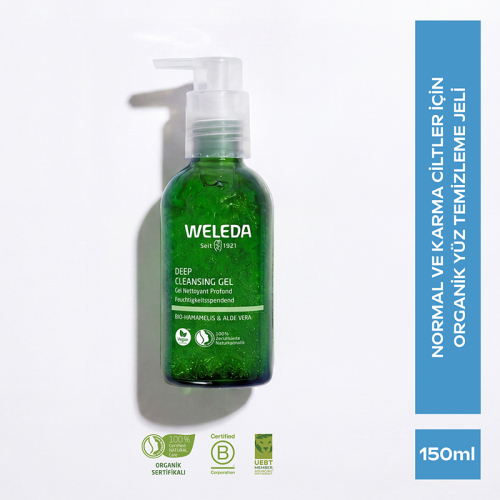Weleda Deep Cleansing Derinlemesine Yüz Temizleme Jeli 150 ml - Weleda