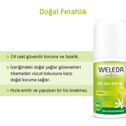 Weleda Limon Özlü Doğal Roll On Deodorant 50 ml - 3
