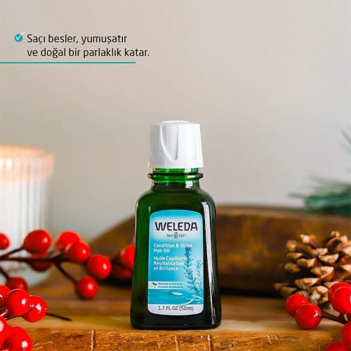 Weleda Organik Besleyici Saç Bakım Yağı 50 ml - 5