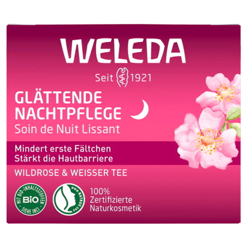 Weleda Yabani Gül Özlü Kırışıklık Karşıtı Pürüzsüzleştirici Gece Bakım Kremi 40 ml - 3