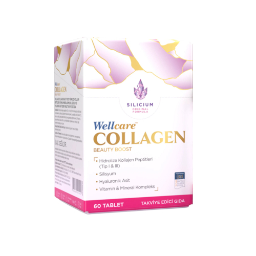 Wellcare Collagen Beauty Boost Takviye Edici Gıda 60 Tablet - Wellcare