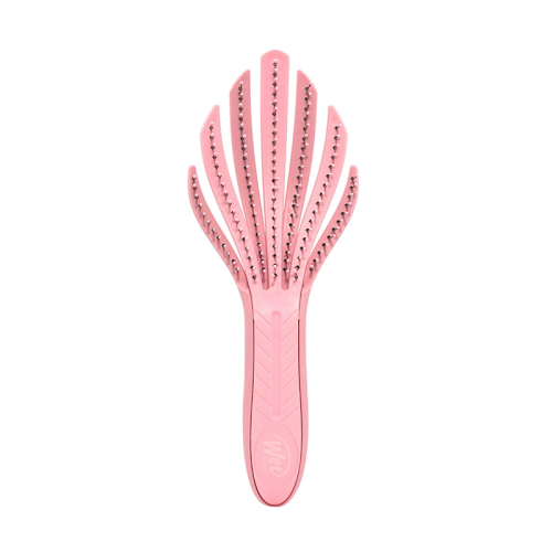 Wet Brush Go Green Kıvırcık Saçlara Özel Dolaşık Açıcı Saç Fırçası Pembe - Wet Brush
