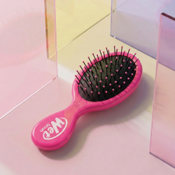 Wet Brush Mini Detangler Dolaşık Açıcı Saç Fırçası Pembe - 6