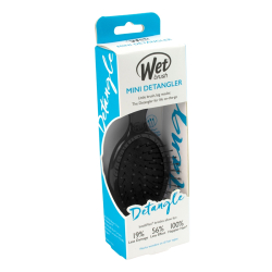 Wet Brush Mini Detangler Dolaşık Açıcı Saç Fırçası Siyah - 2