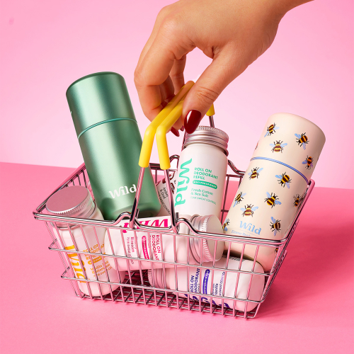 Wild Antiperspirant Roll On Cath Kidston Marble Ditsy Case - Coconut - Vanilla Refill Terleme Karşıtı 50 ml - 6