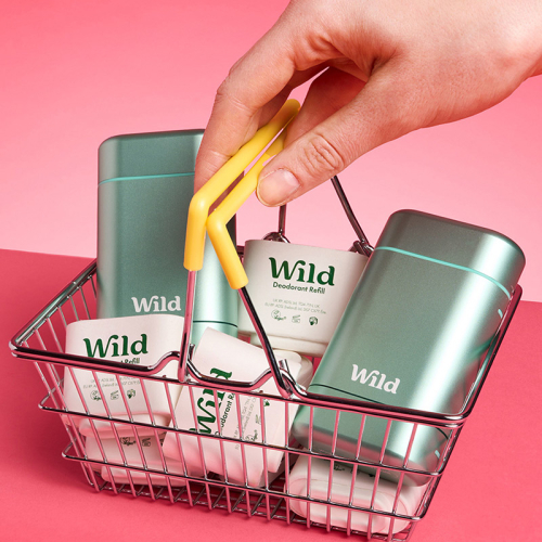 Wild Refill Yedek Stick Deodorant İçi Doğal Formül - Fresh Cotton - Sea Salt 40 g - 5