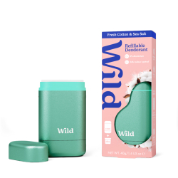 Wild Fresh Cotton-Sea Salt Refillable Deodorant 40 g - 1