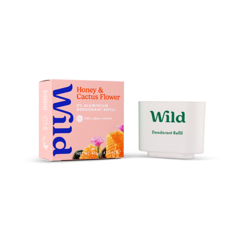 Wild Honey-Cactus Flower Deodorant Refill 40 g - Wild