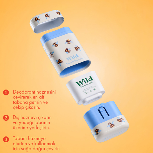 Wild Honey-Cactus Flower Deodorant Refill 40 g - 3