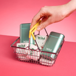 Wild Natural Stick Deodorant Kutu + Refill Paketi - Honey Bee + Honey & Cactus Flower 40 g - 5