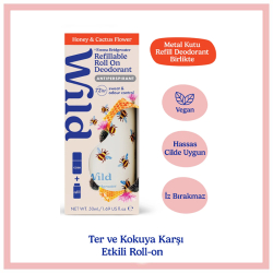 Wild Honey-Cactus Flower Refillable Roll On Deodorant 50 ml - 2