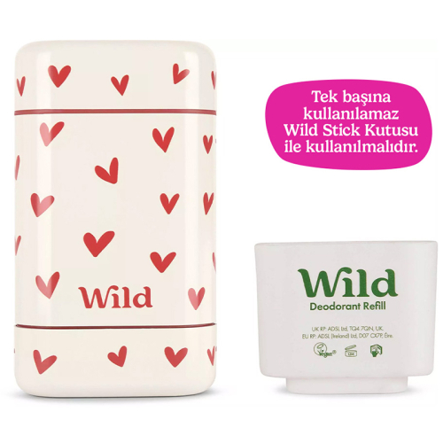 Wild Refill Yedek Stick Deodorant İçi Doğal Formül - Pink Grapefruit - Lime 40 g - 3