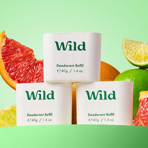 Wild Refill Yedek Stick Deodorant İçi Doğal Formül - Pink Grapefruit - Lime 40 g - 4