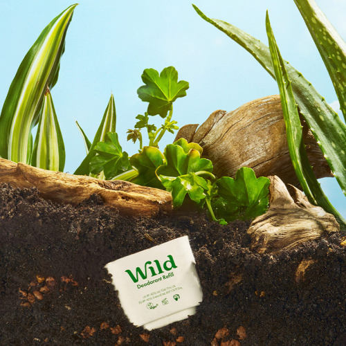 Wild Refill Yedek Stick Deodorant İçi Doğal Formül - Pink Grapefruit - Lime 40 g - 6