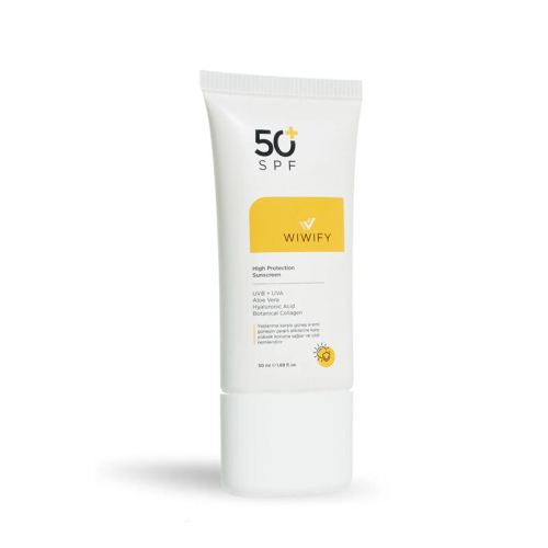 WIWIFY SPF50+ Leke Karşıtı Yüksek Korumalı Güneş Kremi 50 ml - WIWIFY