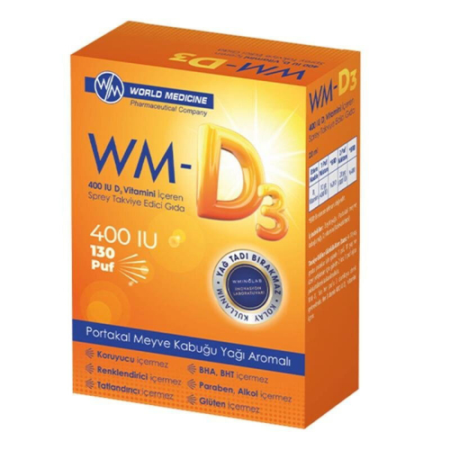 WM-D3 Vitamin D3 400IU Sprey 20 ml - 1