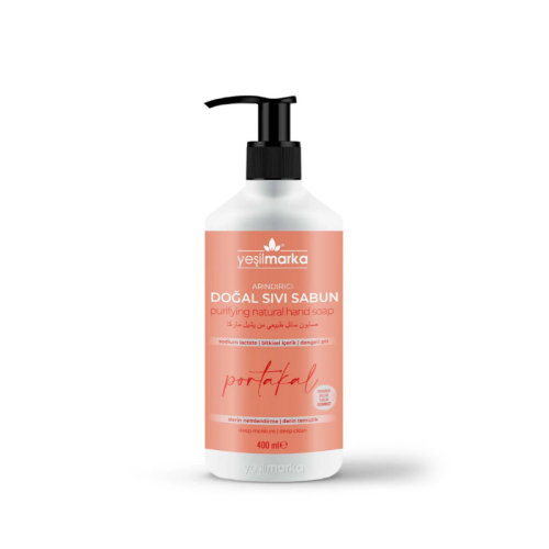 Yeşilmarka Arındırıcı Portakallı Doğal Sıvı Sabun 400 ml - Yeşilmarka