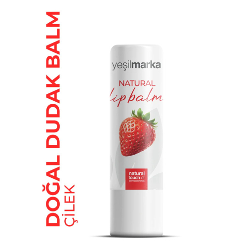 Yeşilmarka Doğal Dudak Balmı Çilek Aromalı - 2