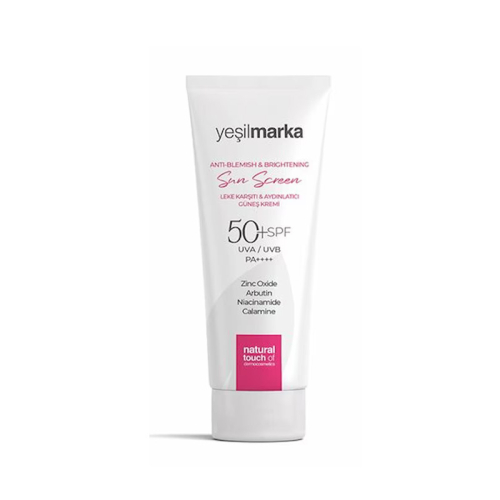 Yeşilmarka Leke Karşıtı & Aydınlatıcı Güneş Kremi 50+Spf 50 ml - Yeşilmarka