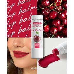 Yeşilmarka Renkli Doğal Dudak Balmı - Kiraz - 2