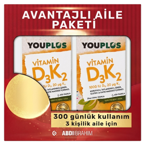 Youplus D3K2 Avantajlı Aile Paketi - Abdi İbrahim