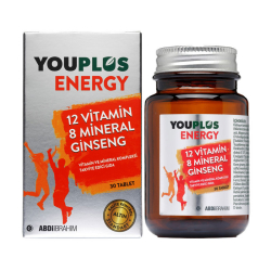 Youplus Energy Vitamin ve Mineral Kompleksi 30 Tablet - 3