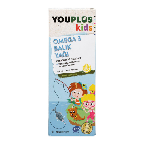 YouPlus Kids Omega 3 150 ml - Abdi İbrahim