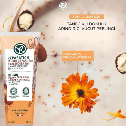 Yves Rocher Arındırıcı ve Yumuşatıcı Vücut Peelingi 250 ml - 5