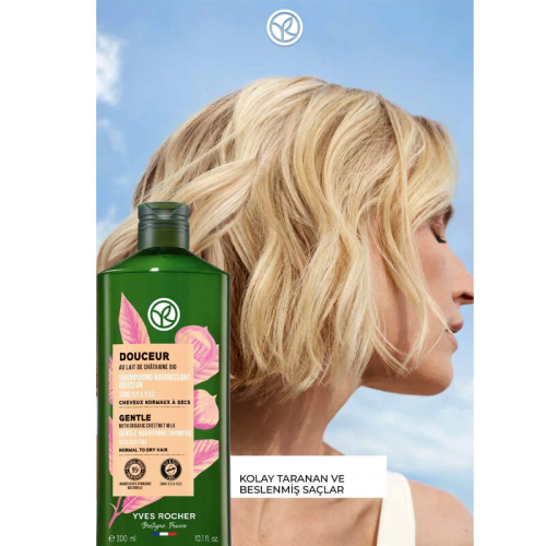 Yves Rocher Besleyici Kolay Tarama Şampuanı 300 ml - 3