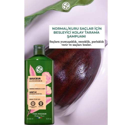 Yves Rocher Besleyici Kolay Tarama Şampuanı 300 ml - 5