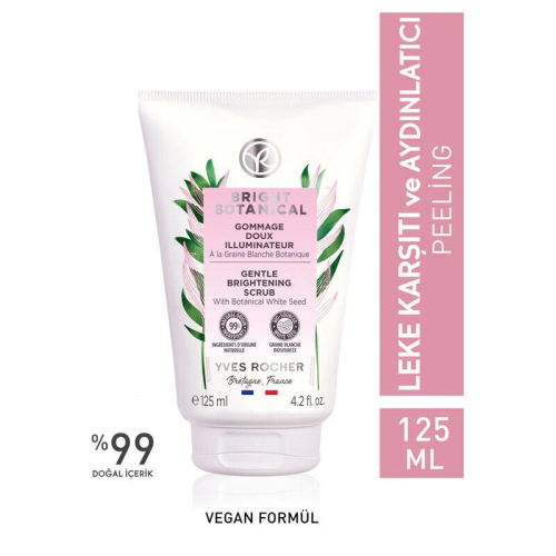 Yves Rocher Bright Botanical Leke Karşıtı Aydınlatıcı Peeling 125 ml - 2
