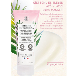 Yves Rocher Bright Botanical Leke Karşıtı Aydınlatıcı Uyku Maskesi 75 ml - 4