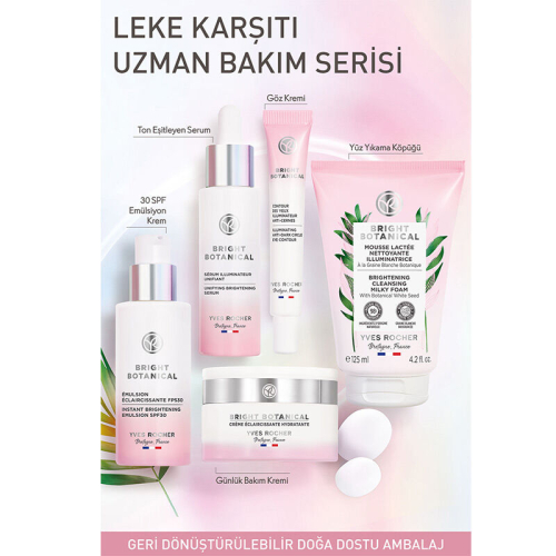 Yves Rocher Bright Botanical Leke Karşıtı Aydınlatıcı Uyku Maskesi 75 ml - 7