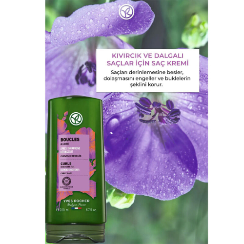 Yves Rocher Bukle Belirginleştirici Saç Kremi 200 ml - 4