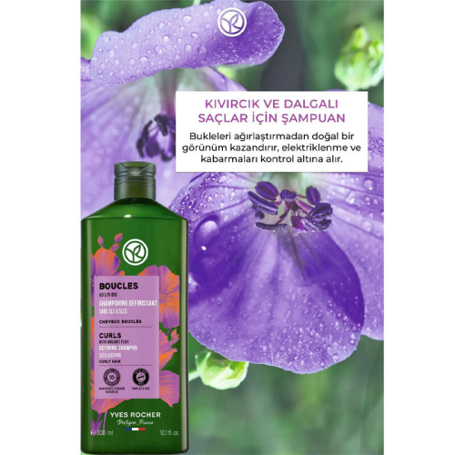 Yves Rocher Bukle Belirginleştirici Şampuan 300 ml - 3