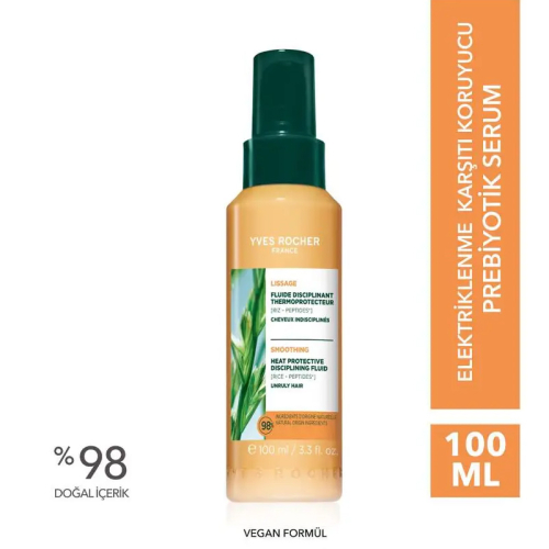 Yves Rocher Elektriklenme Karşıtı Isı Koruyucu Prebiyotik Serum 100 ml - 2