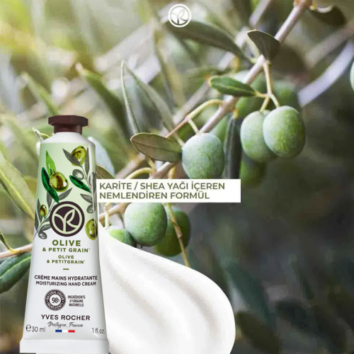 Yves Rocher Ferahlatıcı Zeytin Turunç Nemlendirici El Kremi 30 ml - 3