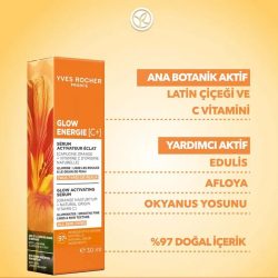 Yves Rocher Glow Energie C Vitamini Gündüz Serumu 30 ml - 3