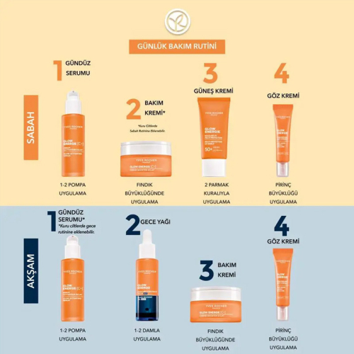 Yves Rocher Glow Energie Işıltı Veren Antioksidan C Vitamini Gündüz Kremi 50 ml - 5
