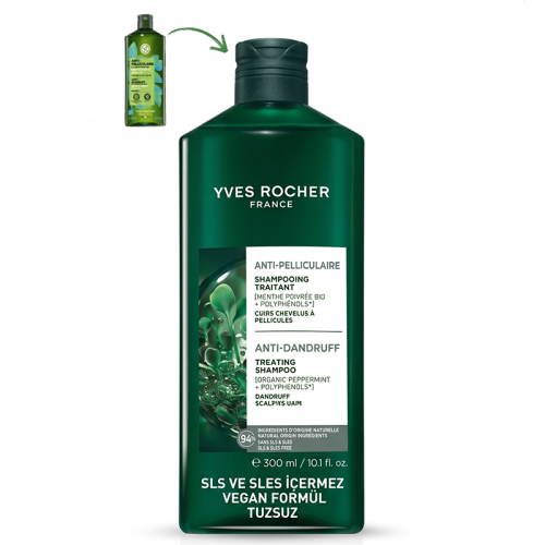 Yves Rocher Kepeğe Karşı Şampuan 300 ml - 3